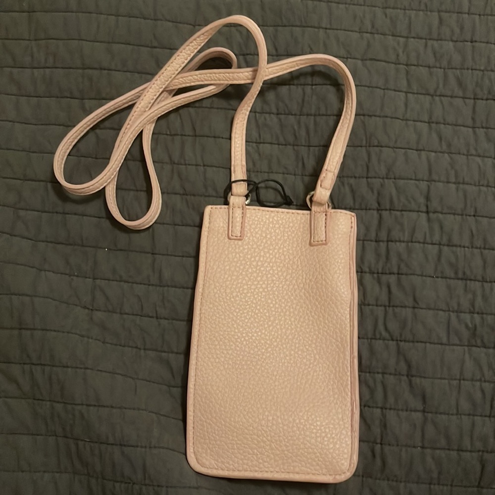 Pink faux leather mini bag - Picture 4 of 4